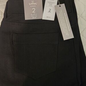 Chico's Classic Black Straight Leg Pants